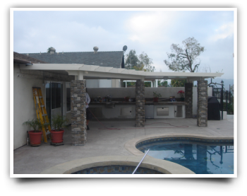 Steel Patio Covers in San Clemente CA - Photo