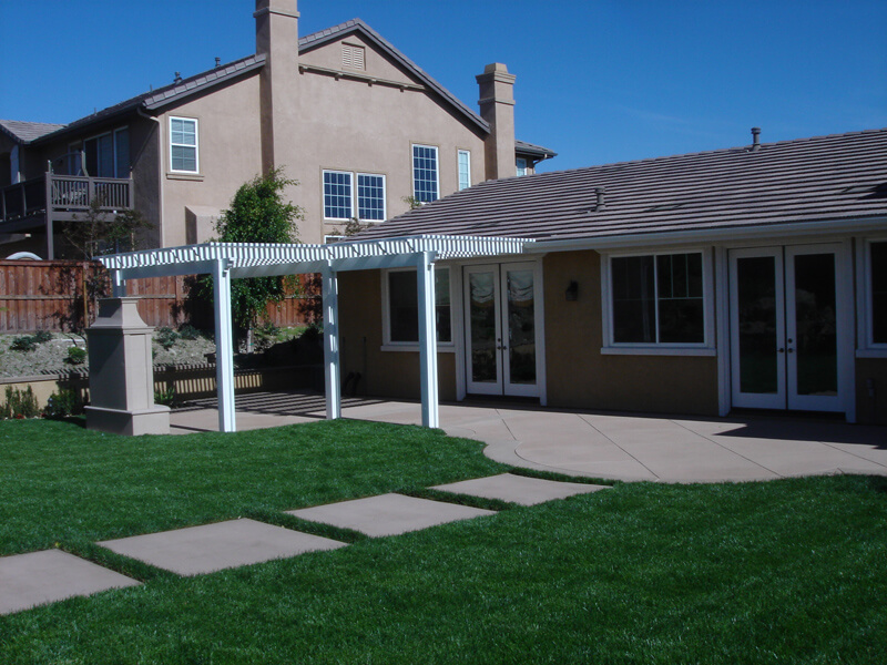 Sun shade for patio cover outdoor space.